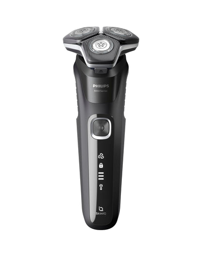 Philips Shaver Series 5000, Wet & Dry Electric Shaver, with SkinIQ Technology, Pop-up Trimmer, Charging Stand, Deep Black, Model S5898/25 🍁 All In One Marketplace Canada