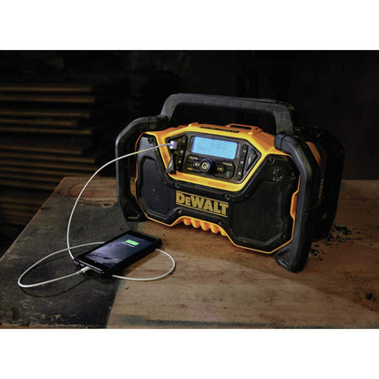 DEWALT 12V/20V MAX* Portable Radio, Bluetooth, Cordless, Jobsite, Tool Only (DCR028B) 🍁 All In One Marketplace Canada