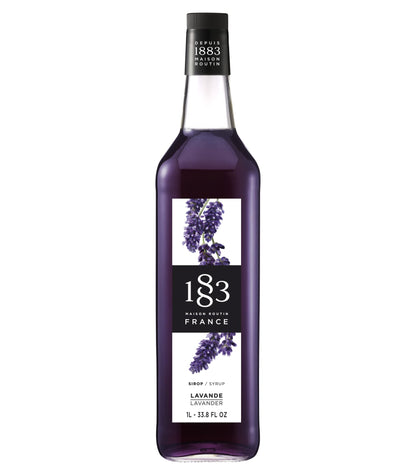 1883 Lavender Syrup, 1L Glass 🍁 All In One Marketplace Canada