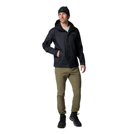 Columbia Men's Watertight II Waterproof Rain Jacket, Black, Large 🍁 All In One Marketplace Canada
