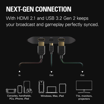 Elgato 4K X Capture Card, HDMI 2.1, 4K144 Ultra-Low Latency 🍁 All In One Marketplace Canada