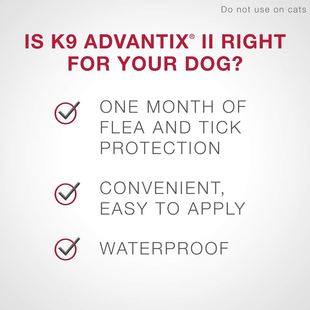 K9 Advantix II - Flea/Tick Prevention - Vet Recommended - Large Dog - 2-Pk 🍁 All In One Marketplace Canada