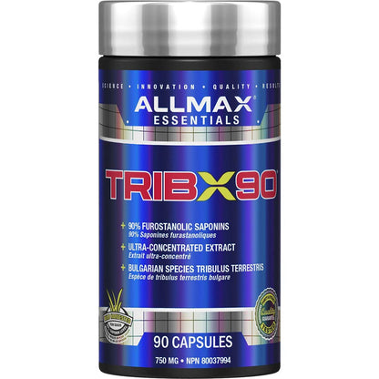 ALLMAX TribX90 Testosterone Booster Capsules, 90 Count 🍁 All In One Marketplace Canada