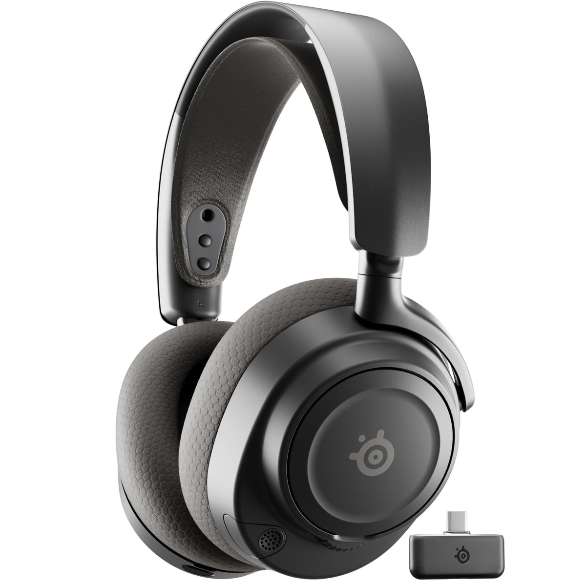SteelSeries Arctis Nova 7X Wireless Gen 2 Gaming Headset - Real-Time App Control, 50+ HR Play, Neodymium Drivers, Mix 2.4GHz/Bluetooth, Xbox, PC, PS5/PS4, Switch 1/2, Mobile - Black 🍁 All In One Marketplace Canada