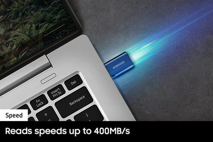 SAMSUNG Type-C USB Flash Drive, 256GB, Transfers 4GB Files in 11 Secs w/Up to 400MB/s Read Speeds, Compatible w/USB 3.0/2.0, Waterproof MUF-256DA/AM [ Canada Version]