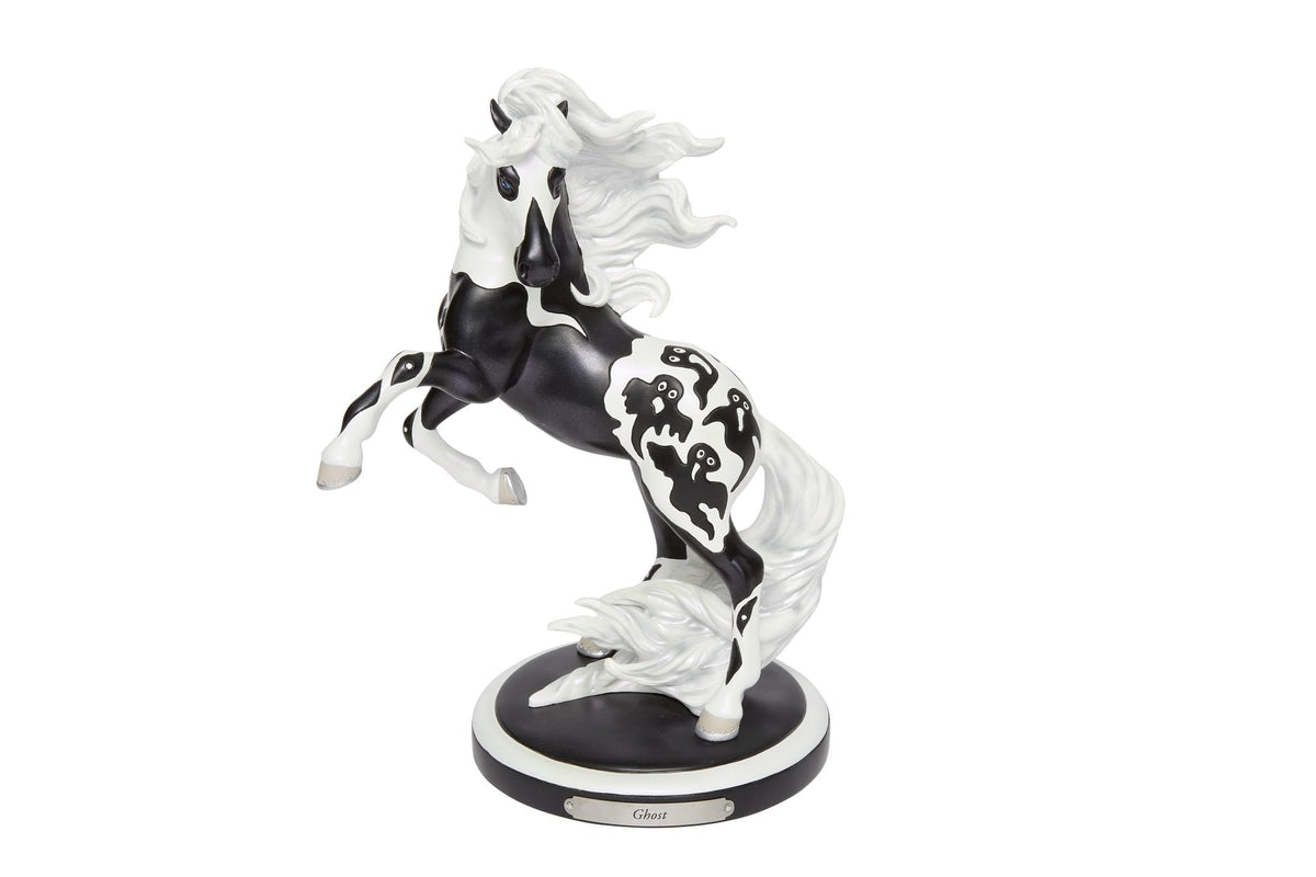 Enesco the Trail of Painted Ponies Halloween Ghost Horse Figurine, 10.3 Inch, Multicolor