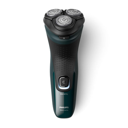 Philips Shaver 3000X Series, Wet and Dry Electric Shaver, SkinProtect Technology, Pop-up Trimmer, P-cap, Dark Forest Green, Model X3002/00 🍁 All In One Marketplace Canada