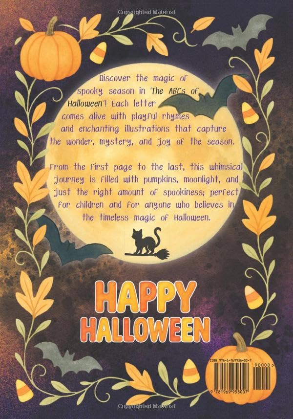 The ABCs of Halloween: Learning the Alphabet Has Never Been So Fun | A Charmed, Spooky-Sweet Adventure for Littles, Early Readers, and Halloween Lovers of All Ages
