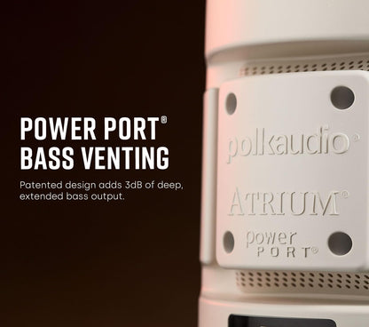 Polk Audio Atrium 6 Outdoor All-Weather Speakers with Bass Reflex Enclosure (Pair, Black), Broad Sound Coverage, Speed-Lock Mounting System 🍁 All In One Marketplace Canada
