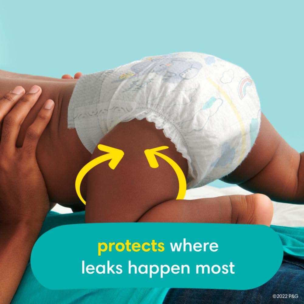 Pampers Swaddlers Diapers, Size S8, Absorbent, Keeps Baby Dry and Comfortable, Skin Safe Disposable Baby Diaper, 1 Pack (Count of 58) 🍁 All In One Marketplace Canada