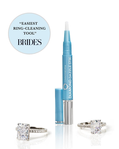 Connoisseurs 1050 Diamond Dazzle Stik – Portable Ring Cleaner Pen for Wedding Bands, Engagement Rings, Gemstones & Fine Jewelry – Safe & Easy At-Home Jewelry Cleaner (Single Pen) 🍁 All In One Marketplace Canada