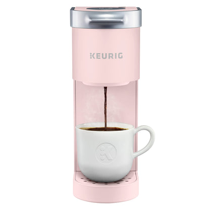 Keurig K-Mini Single Serve K-Cup Pod Coffee Maker, Featuring An Ultra-sleek Design, Dusty Rose 🍁 All In One Marketplace Canada