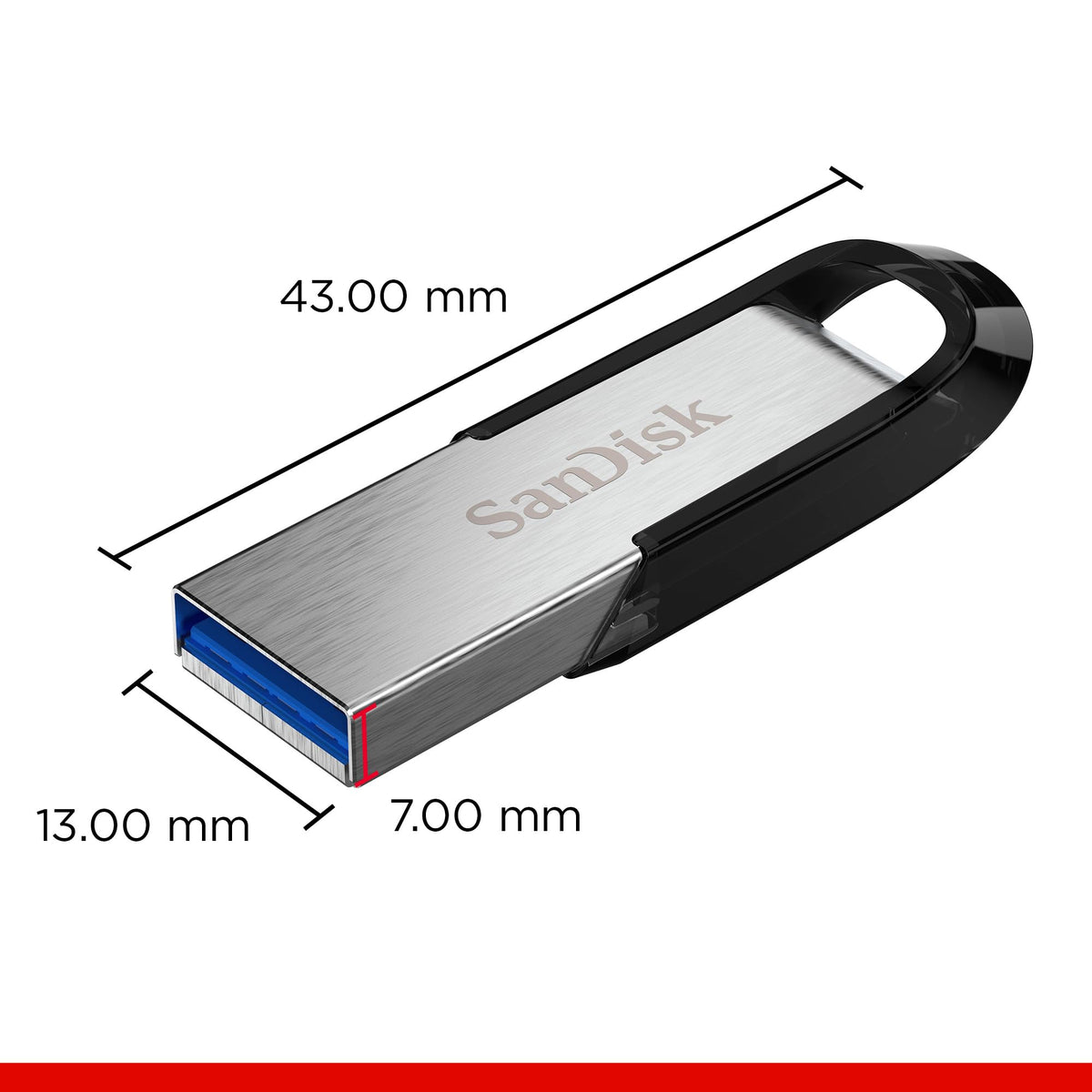 SanDisk Ultra Flair USB 3.0 64GB Flash Drive High Performance up to 150MB/s (SDCZ73-064G-G46) 🍁 All In One Marketplace Canada