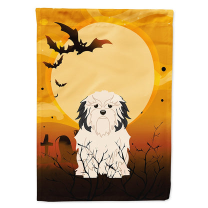 Caroline's Treasures BB4285CHF Halloween Lowchen Canvas House Size Flag, Large, Multicolor