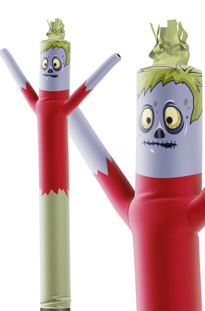 LookOurWay 10ft Monster Air Dancers Inflatable Tube Man Attachment | Halloween Inflatables Outdoor Decoration | Wacky Waving Halloween Blow Up for Yard Display or Business (Blower Not Included)