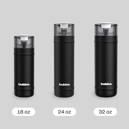 Bubba 24 oz Dualsip Water Bottle with Straw & 2-Way Lid | Leakproof Metal Tumbler | Insulated Stainless Steel | Reusable | Lightweight | Dishwasher Safe | Lead & BPA-Free | Office Siren 🍁 All In One Marketplace Canada