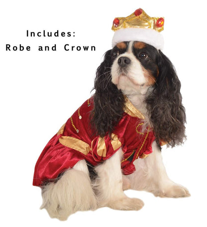 Rubies Costume Co Halloween Classics Collection Pet Costume, Small, Red King
