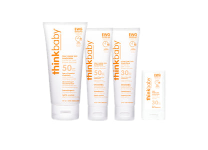 Thinkbaby - Safe Sunscreen SPF 50+, Broad Spectrum Protection - 6oz 🍁 All In One Marketplace Canada