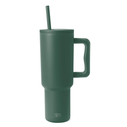 Simple Modern Tumbler with Handle and Straw | 40oz | Green 🍁 All In One Marketplace Canada