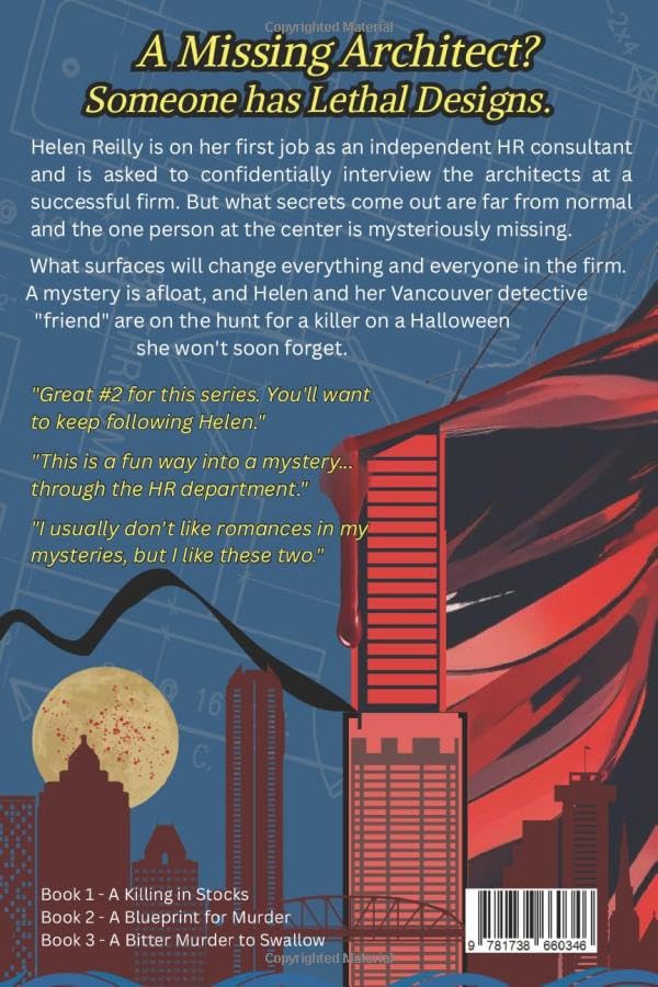 A Blueprint for Murder: A Helen Reilly Cozy Mystery for Halloween
