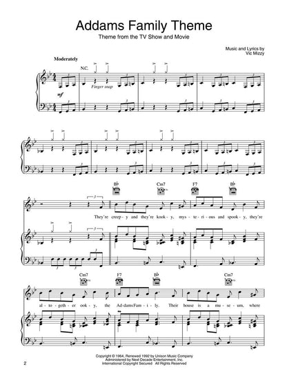 Halloween Spooktacular Piano Vocal Guitar Songbook | Piano Music Book with 37 Frightening Hits | Halloween Music Sheet Music Collection for Singers and Pianists | Music Arrangements