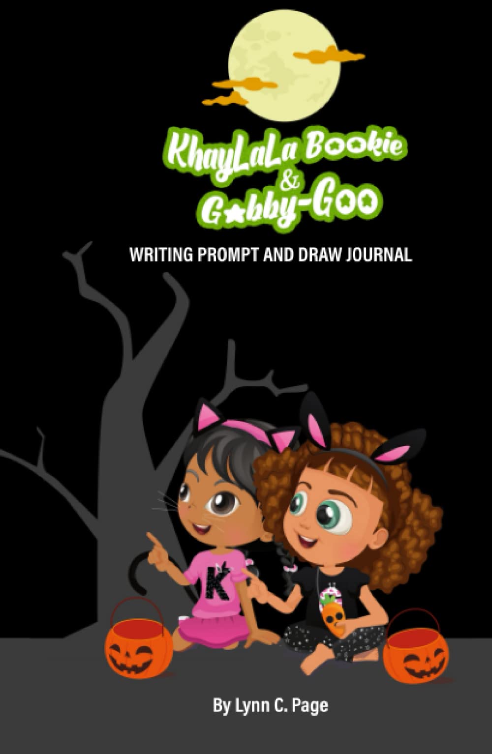Halloween Writing Prompt and Draw Journal: Khay-La-La Bookie and Gabby-Goo Creative Journal for Childhood in Kindergarten to Primary