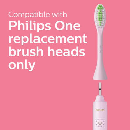 Philips One by Sonicare Battery Electric Toothbrush, Pink, HY1100/06 🍁 All In One Marketplace Canada