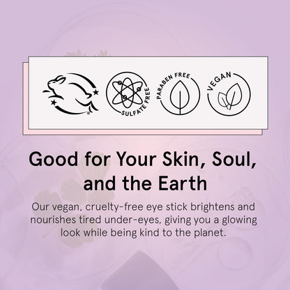 grace & stella Retinol & Caffeine Eye Cream Stick - Under Eye Cream for Dark Circles, Anti-Aging, Puffiness, Wrinkles, Undereye Bags - Brightener with Niacinamide - Vegan Skincare (0.13 oz/3.5 g) 🍁 All In One Marketplace Canada