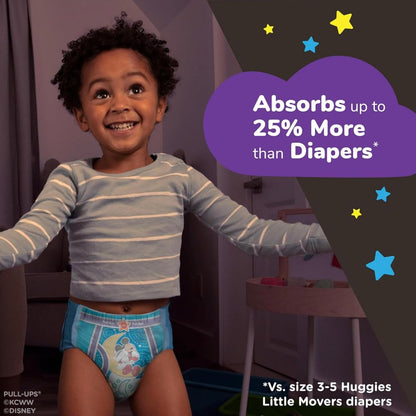 Huggies Size 5 Diapers, Boys Potty Training Underwear, Easy Open Training Pants 3T-4T, Pull-Ups Night-Time for Toddlers, 60ct, Giga Pack (Packaging May Vary) 🍁 All In One Marketplace Canada