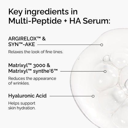 The Ordinary Multi-Peptide + Hyaluronic Acid, Anti-Aging Peptide Serum for Crow’s Feet, Elasticity & Firmness, 30 ml 🍁 All In One Marketplace Canada