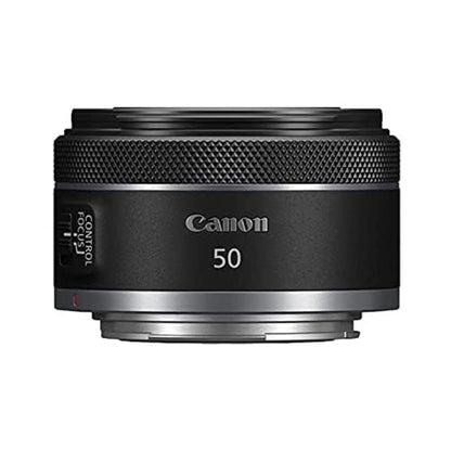 Canon RF50mm F1.8 STM Prime Lens for Canon RF Mount Mirrorless Cameras, Compact 50mm Fixed Focal Length Lens with Large F1.8 Aperture for Portrait, Low-Light & Everyday Photography, Black 🍁 All In One Marketplace Canada