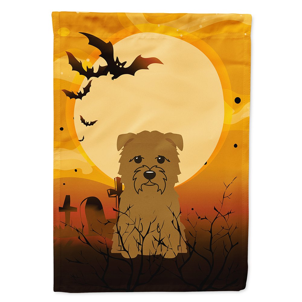 Caroline's Treasures BB4326CHF Halloween Glen of Imal Tan Flag Canvas House Size, Large, Multicolor