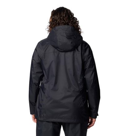 Columbia Womens Arcadia II Waterproof Rain Jacket, Black, X-Large 🍁 All In One Marketplace Canada