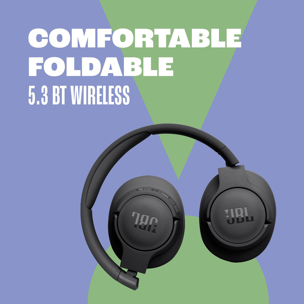 JBL Tune 720BT - Wireless Over-Ear Headphones with JBL Pure Bass Sound, Bluetooth 5.3, Up to 76H Battery Life and Speed Charge, Lightweight, Comfortable and Foldable Design (Blue) 🍁 All In One Marketplace Canada