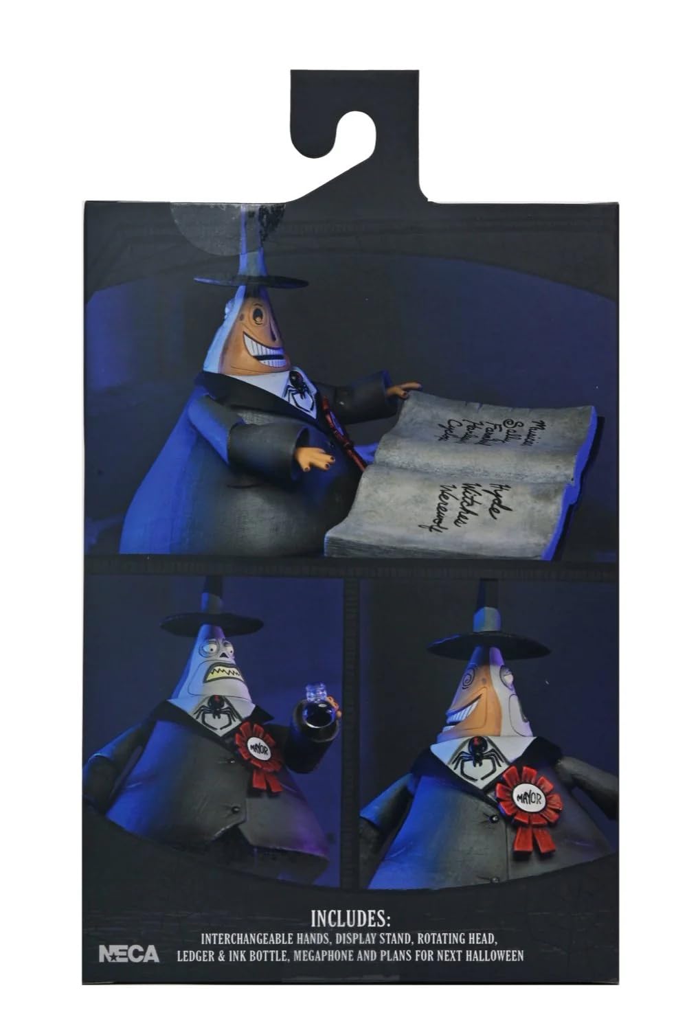 NECA - Disney Tim Burton's The Nightmare Before Christmas - Ultimate Mayor of Halloween Town 7" Scale Action Figure