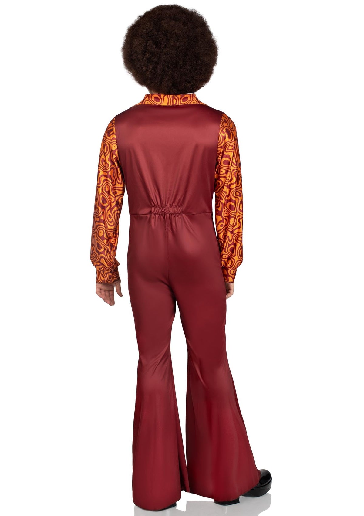 Leg Avenue Mens Disco Leisure Suit Costume Dress Halloween Costume for Women, Multicolor, Small