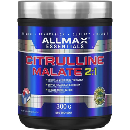 ALLMAX Nutrition - 2:1 Citrulline+ Malate - 300 Gram, 300-Gram 🍁 All In One Marketplace Canada