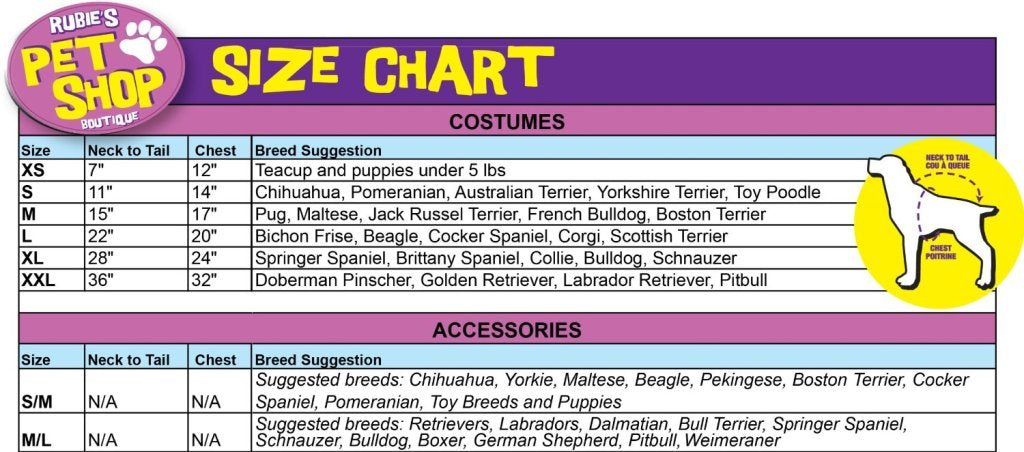 Rubies Rocky Pet Costume for Themed Parties and Halloween, As Shown, Medium, As Shown, Medium
