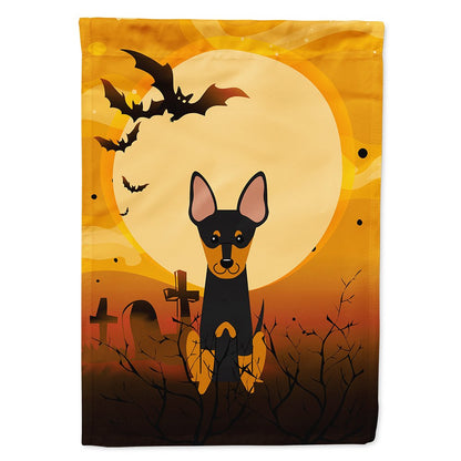 Caroline's Treasures BB4375CHF Halloween English Toy Terrier Flag Canvas House Size, Large, Multicolor