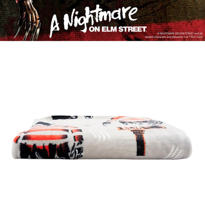 Franco Collectibles A Nightmare on Elm Street Halloween Throw Blanket, Super Soft Cozy Plush Bedding, 50" x 70", (Officially Licensed Product)