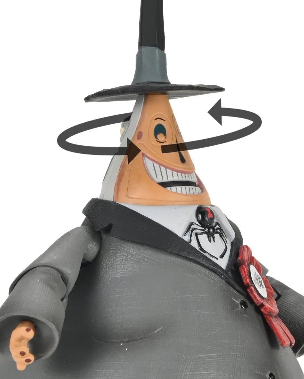 NECA - Disney Tim Burton's The Nightmare Before Christmas - Ultimate Mayor of Halloween Town 7" Scale Action Figure