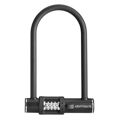 Kryptonite Combo Bike U-Lock Standard, Anti-Theft Security Bicycle Lock, 12mm Steel Shackle, 4-Digit Resettable Combination U Lock for Scooter Road Mountain Bikes 🍁 All In One Marketplace Canada