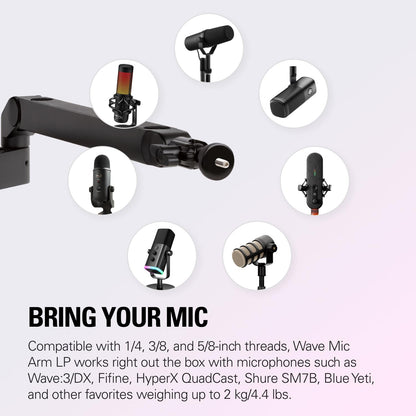 Elgato Wave Mic Arm Low Profile Microphone Boom Arm 🍁 All In One Marketplace Canada