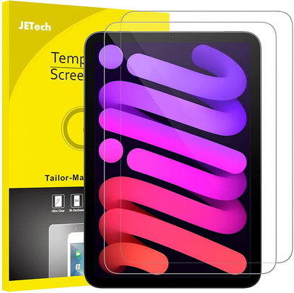 JETech Screen Protector for iPad mini (A17 Pro, 2024 Model, 7th Generation) / mini 6 (2021 Model, 6th Generation), 8.3-Inch, Tempered Glass Film, 2-Pack 🍁 All In One Marketplace Canada