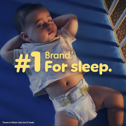 Pampers ZZZ Overnight Diapers, Size 4, Nighttime Protection Disposable Baby Diaper, 1 Pack (Count of 58) 🍁 All In One Marketplace Canada