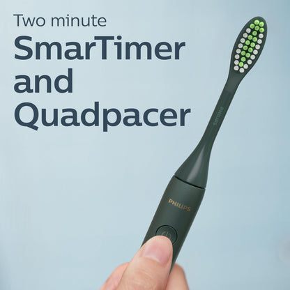 Philips One by Sonicare Rechargeable Toothbrush, 1 Brush Head, Green 🍁 All In One Marketplace Canada