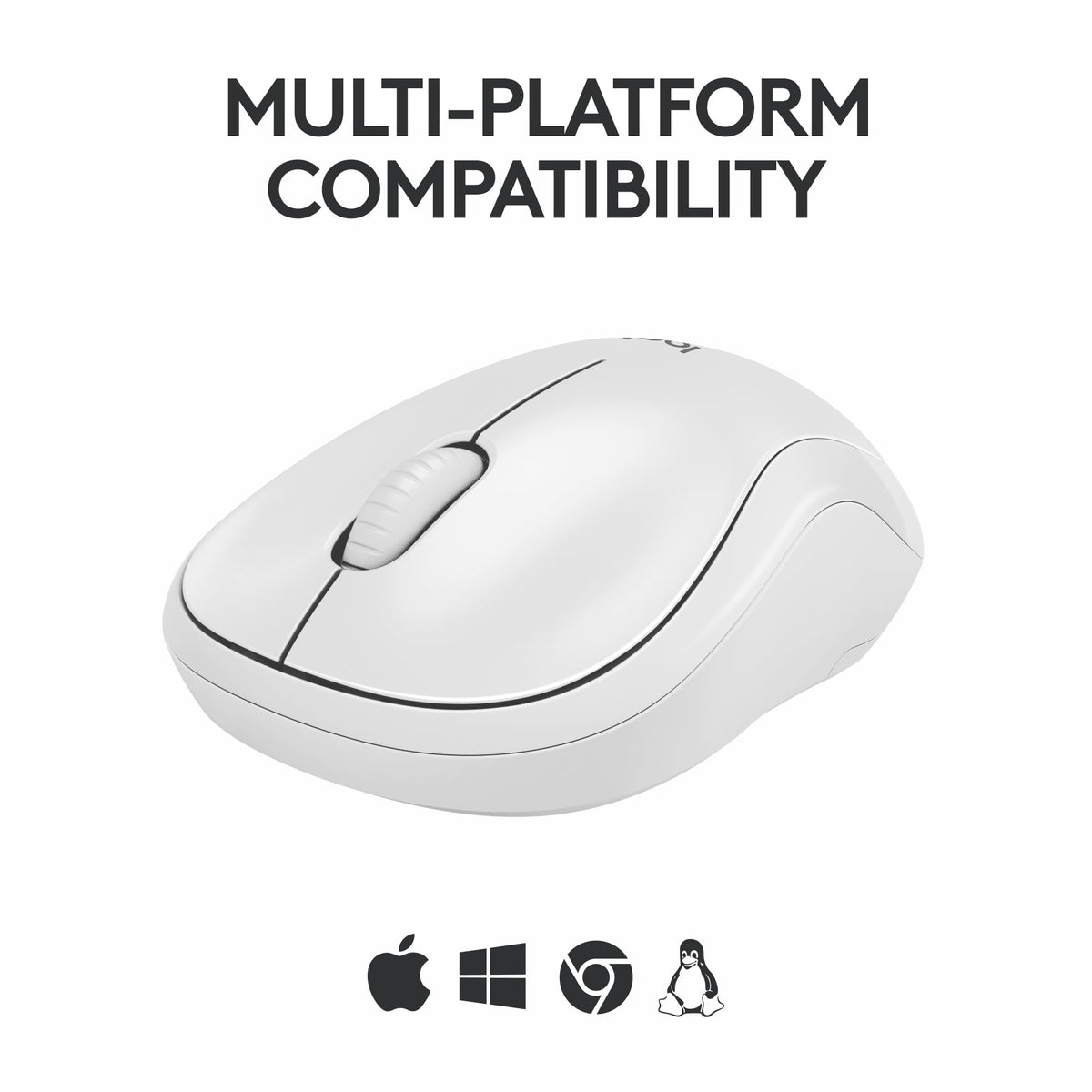 Logitech M240 Silent Bluetooth Mouse, Wireless, Compact, Portable, Smooth Tracking, 18-Month Battery, for Windows, macOS, ChromeOS, Compatible with PC, Mac, Laptop, Tablets - Off White 🍁 All In One Marketplace Canada