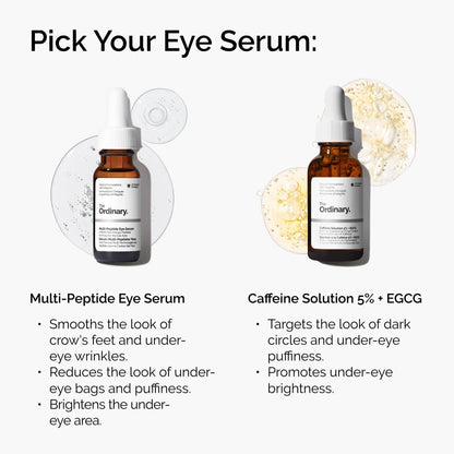 The Ordinary Multi-Peptide Eye Serum, Anti-Aging Formula for Crow’s Feet, Dark Circles & Puffiness, 15 ml 🍁 All In One Marketplace Canada