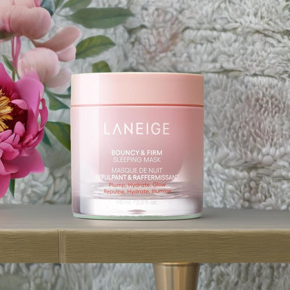LANEIGE Bouncy and Firm Sleeping Mask: Revitalize, Smooth, Peony & Collagen Complex, Barrier-Boosting Hydration 🍁 All In One Marketplace Canada