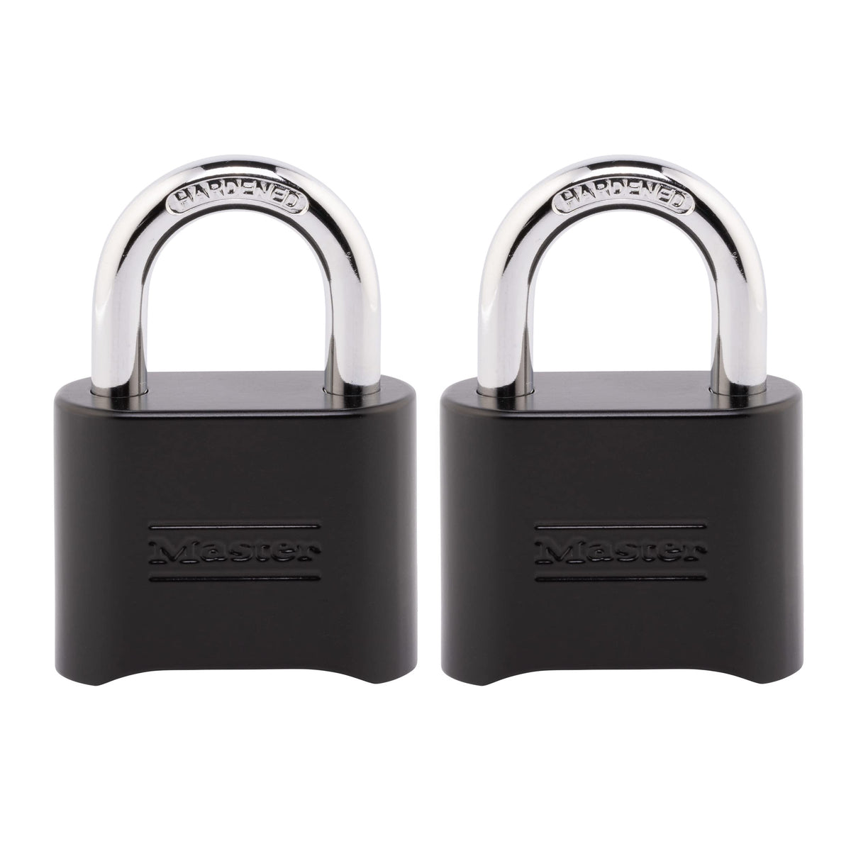 Master Lock Black Combination Padlock, Set Your Own Combo Lock, Weather Resistant Indoor and Outdoor Padlocks with Code for Gym Locker, Gate, Shed, 2 Pack, 178EC2 🍁 All In One Marketplace Canada